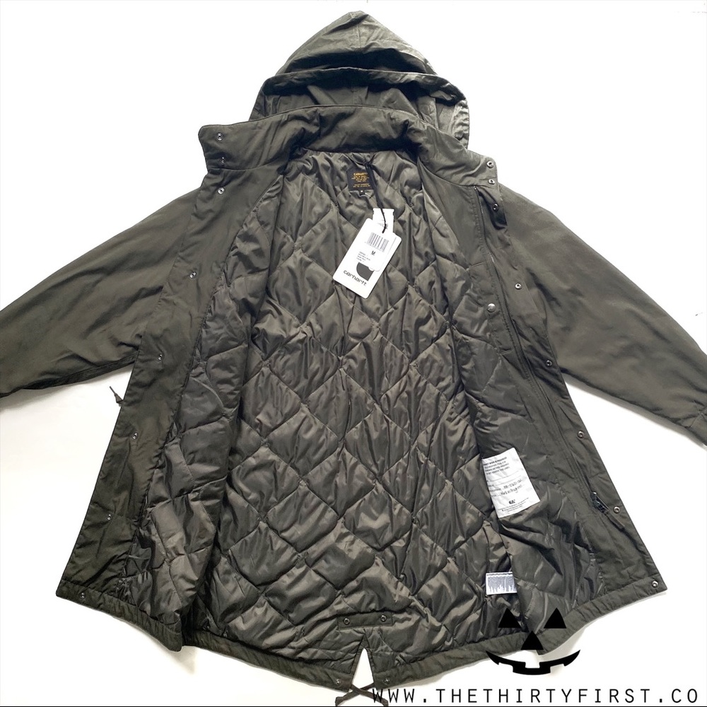 **SOLD** NWT Carhartt WIP Belden Fishtail Parka - Picture 5 of 7
